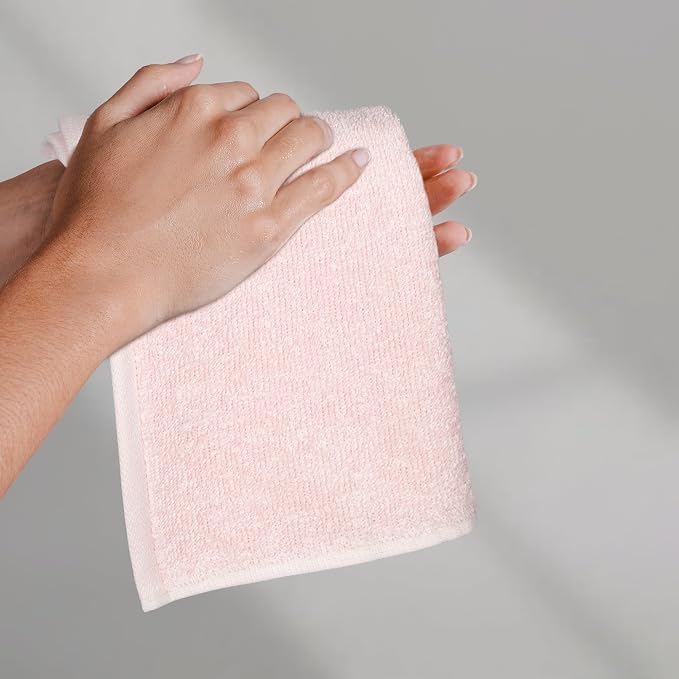 Amazon Basics Highly Absorbent, Fast Drying 100% Cotton Washcloths - Image 6