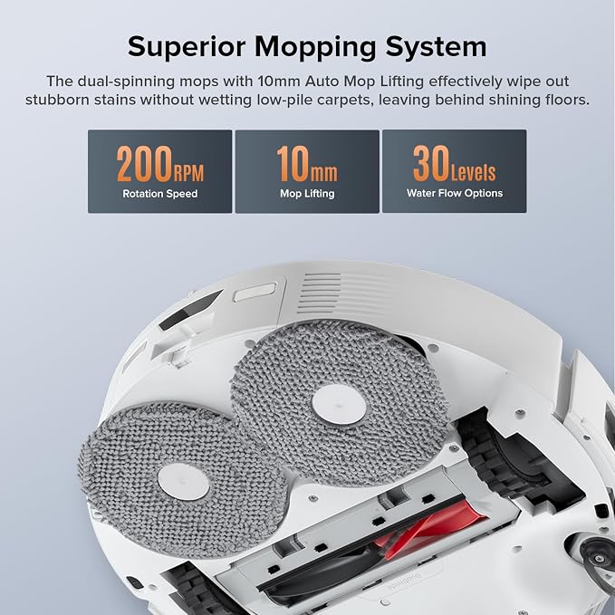 Roborock Qrevo Edge S5A Robot Vacuum and Mop, Zero-Tangling, DuoDivide Main - Image 7