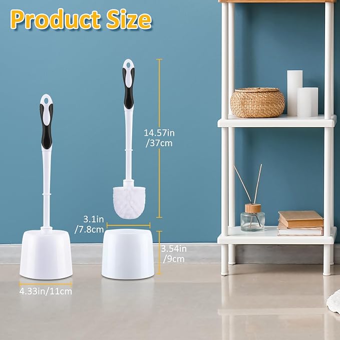 Tioncy 6 Pack 14.96 Inches Toilet Brush - Image 2