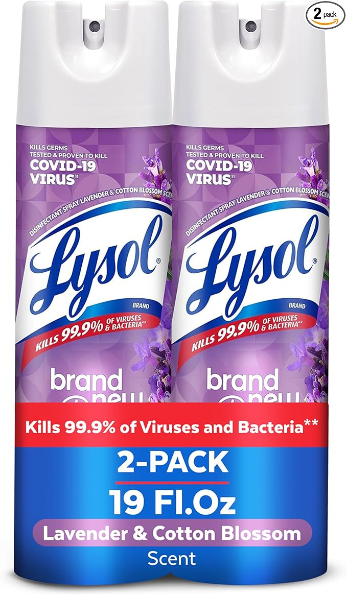 Lysol Disinfectant Spray, Sanitizing and Antibacterial Spray, by Lysol
