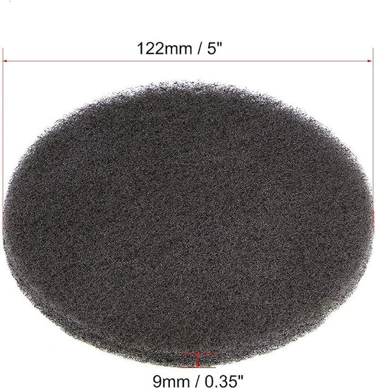 uxcell 5 Inch 1500 Grit Drill Power Brush Tile Scrubber Scouring Pads Cleaning - Image 2