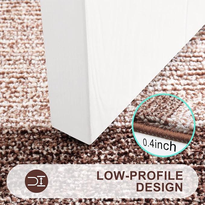 Kitinjoy Indoor Outdoor Door Mat, 48x30 Non-Slip Absorbent Dirt Trapper - Image 4