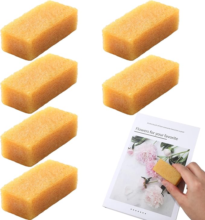 Marspark 6 Pcs Comic Book Dry Cleaning Natural Rubber Book Cover Eraser Tool by Marspark
