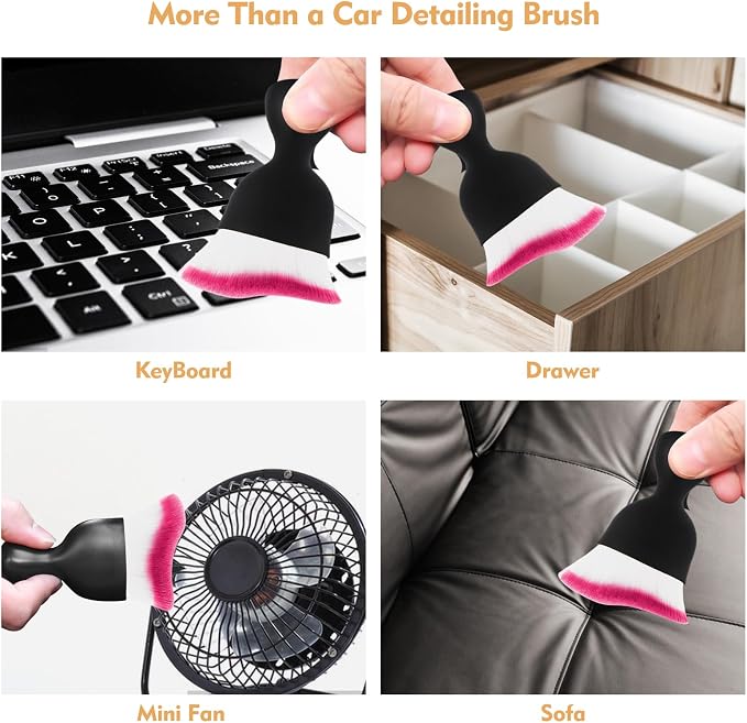 Car Interior Cleaning Brush Car Duster Interior - Image 5