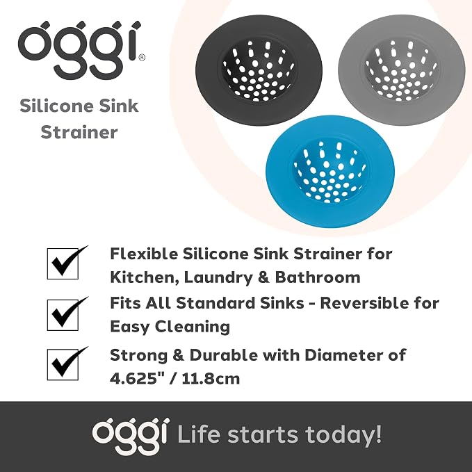 OGGI Silicone Sink Strainer- Great Kitchen Sink Strainer, Sink Drain Strainer - Image 7