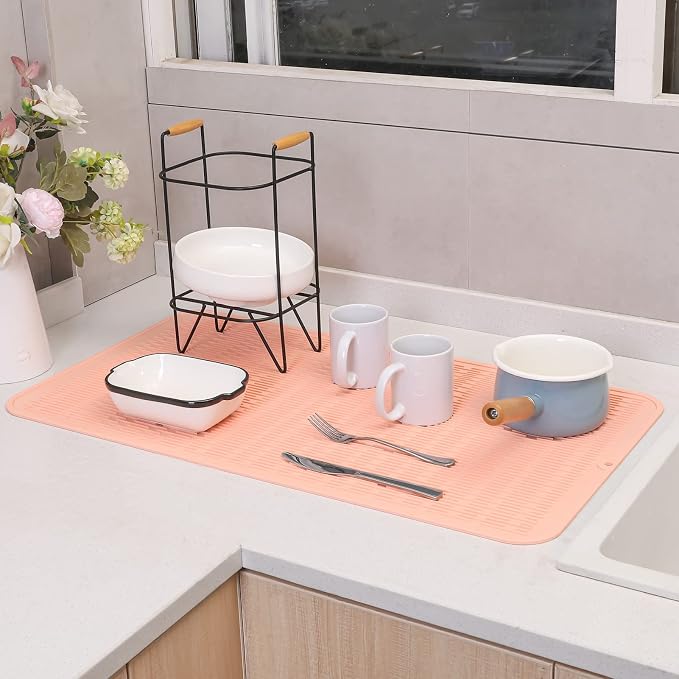 Silicone Dish Drying Mat for Multiple Usage, Easy clean, Eco-friendly, - Image 6