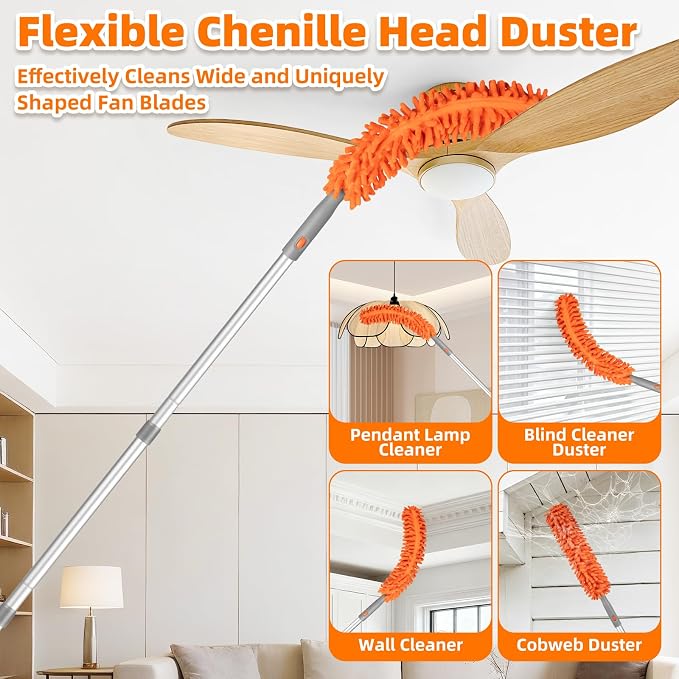 Ceiling Fan Cleaner Duster - Image 4