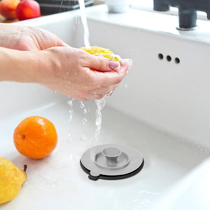 OGGI Silicone Sink Strainer & Stopper Set- Great Kitchen Sink Strainer - Image 3