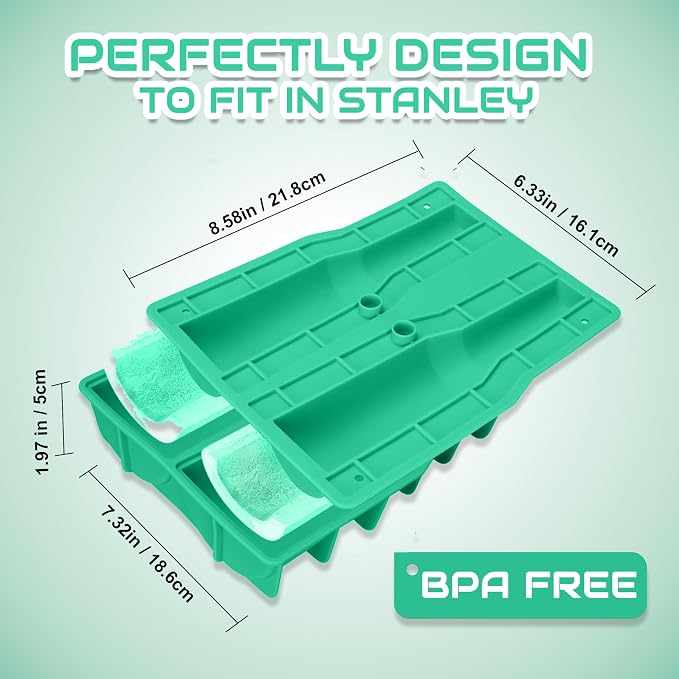 Ice Cube Tray for Tumbler, Ice Drink, Compatible - Image 6