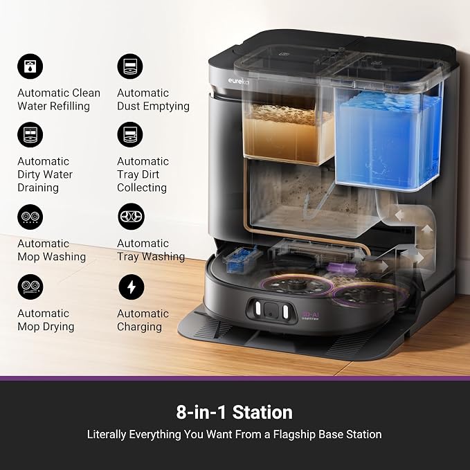 Eureka J15 Pro Ultra Robot Vacuum and Mop - Image 2