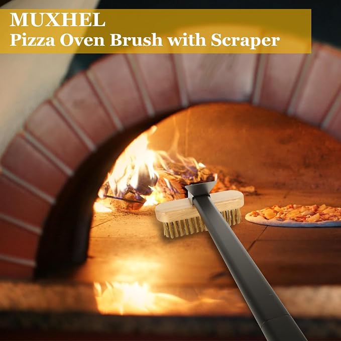 1 Pcs Adjustable 47" Pizza Oven Brush - Image 7