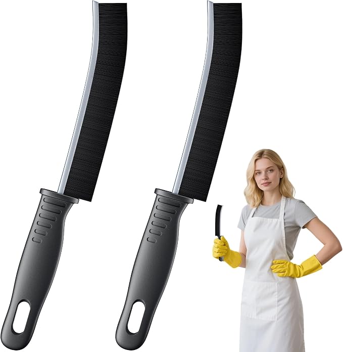 Ultimate Window & Sliding Door Track Cleaning Kit – 2 Multi-Task Brushes by Unknown