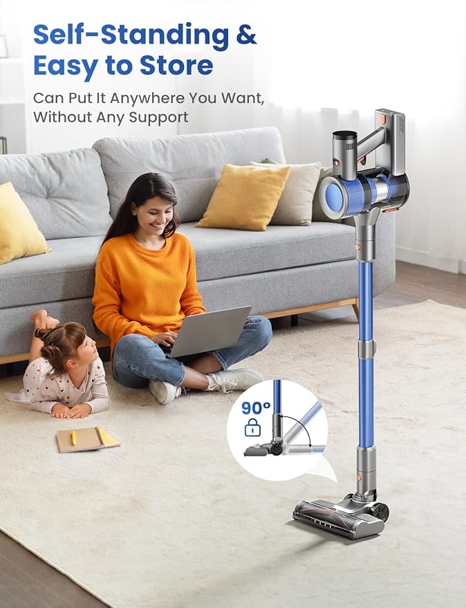Dzaki Cordless Vacuum Cleaner, Stick Vacuum - Image 9
