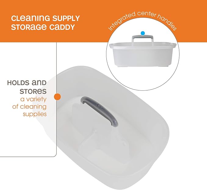 Casabella Plastic Cleaning Storage Caddy Bundle - Image 4