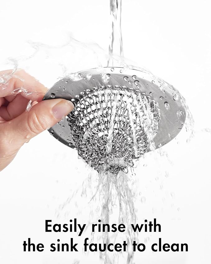 Sink Drain Strainer, Reversible Easy Clean Mesh Sink Strainer - Image 7