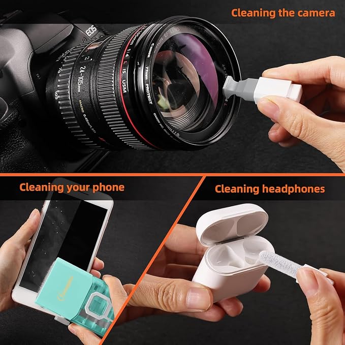 Laptop Screen Keyboard Cleaner Kit, All in 1 Electronics Cleaning Tool - Image 4