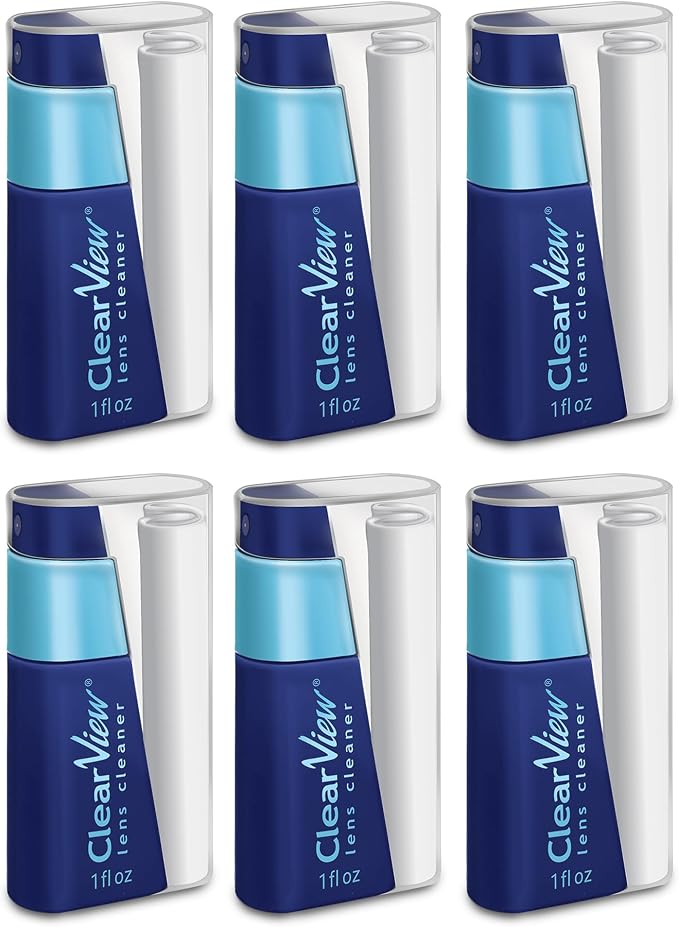 Portable Lens Cleaner Kit – Eyeglass Lens Cleaner Spray Kit by ClearView
