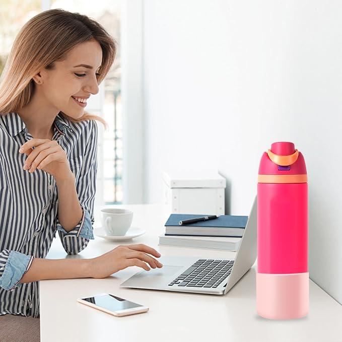 Silicone Water Bottle Boot and Bottle Drying Rack Compatible - Image 8
