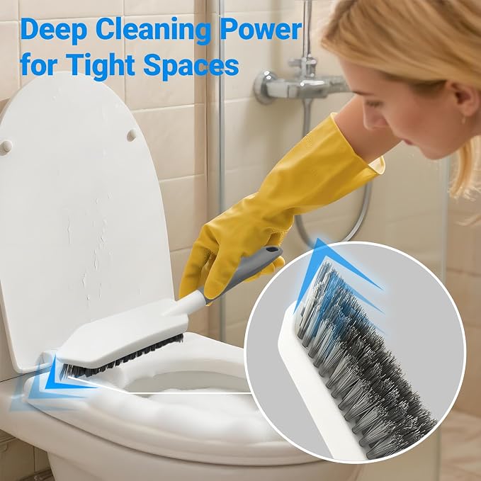 2 Pack Heavy Duty Scrub Brush Set - Image 5
