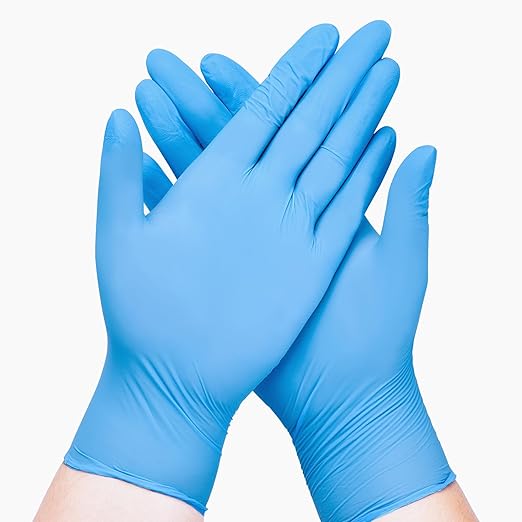 Disposable Nitrile Exam Gloves, Nitrile Gloves Disposable Latex Free, Medical - Image 3