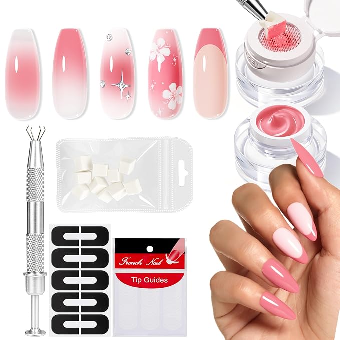 modelones Pat Paint Gel Nail Polish, 1 Jar Soak Off UV Patting Gel Polish by MODELONES