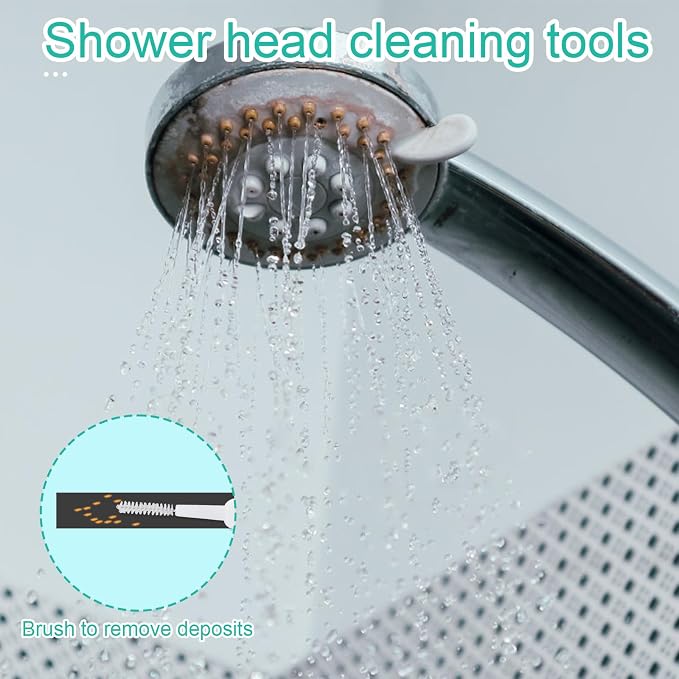 70pcs Shower Head Cleaner Tools, Including 20 Cleaning Brushes & 50 Shower Hole - Image 5