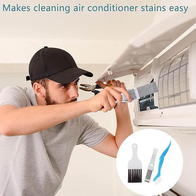 Air Conditioner Condenser Fin Comb Cleaner kit, Air Conditioner Fin Cleaner - Image 3