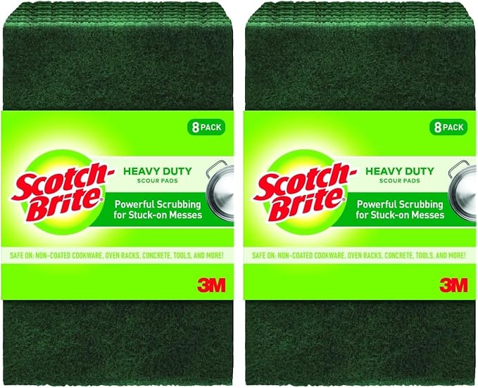 Scotch-Brite Heavy Duty Scour Pads, Scouring Pads by Scotch-Brite