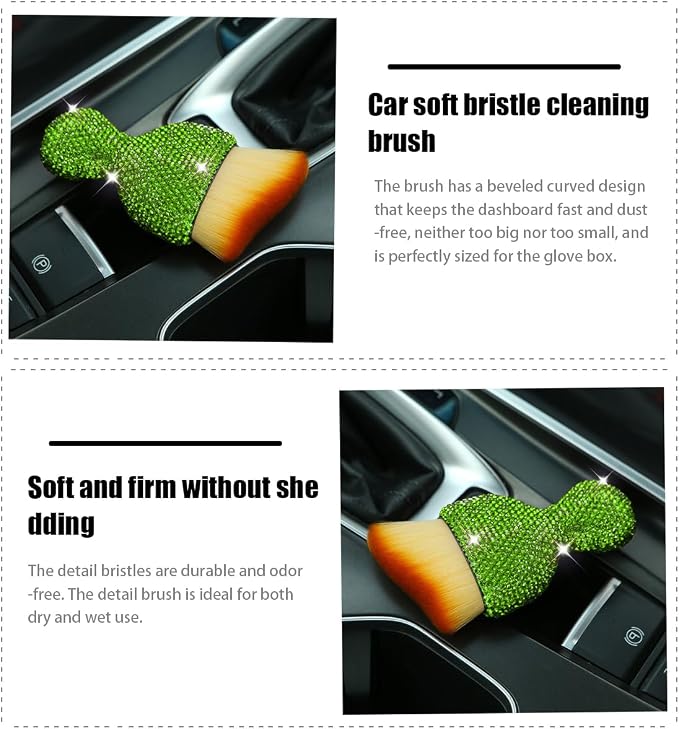 zipelo Auto Interior Dust Brush, Car Detailing Cleaning Brush - Image 3