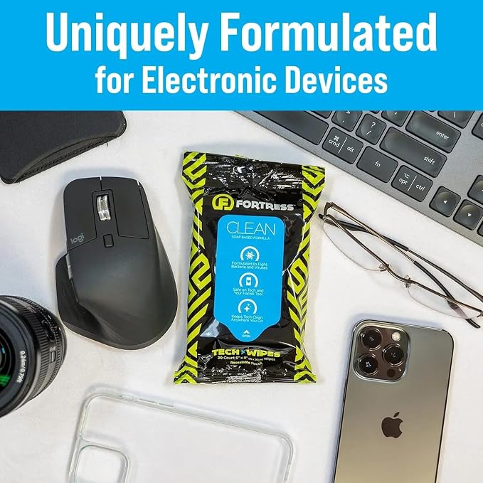 Fortress Electronic Wipes To-Go Tech Wipes - Image 2