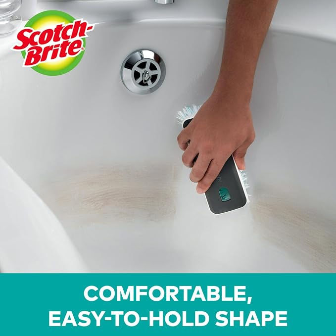 Scotch-Brite Deep Clean Brush, For Tile Floors and Walls, Shower Doors - Image 5