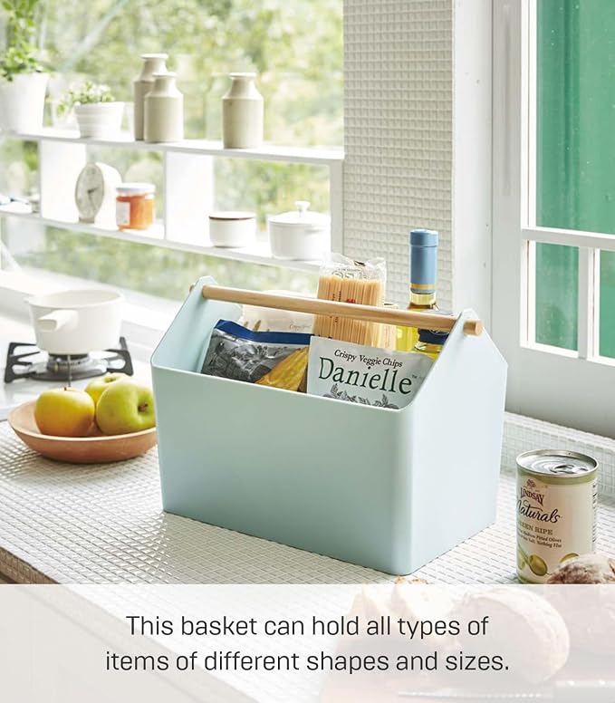 YAMAZAKI Home Favori Storage Organizer/Cleaning Caddy/Storage Basket - Image 4