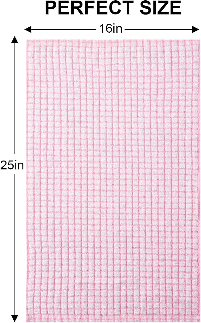 Kitinjoy Cotton 6 Pack Terry Kitchen Towels, 16 x 25 Inches Super Soft and - Image 6