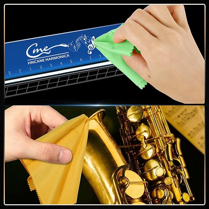 Hricane Guitar Cloths Ultrafine fiber suede Plush Polishing Cloths - Image 5