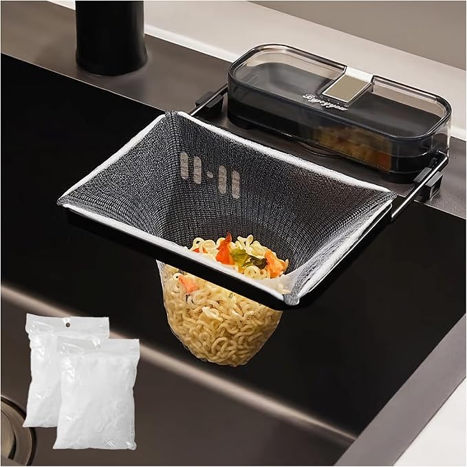 Sink Drain Strainer 2025 New Suction Cup Sink Kitchen Net Strainer Colander by Unknown
