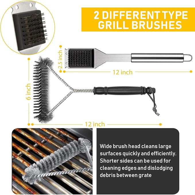 34Pcs Grill Accessories Grilling Gifts - Image 7