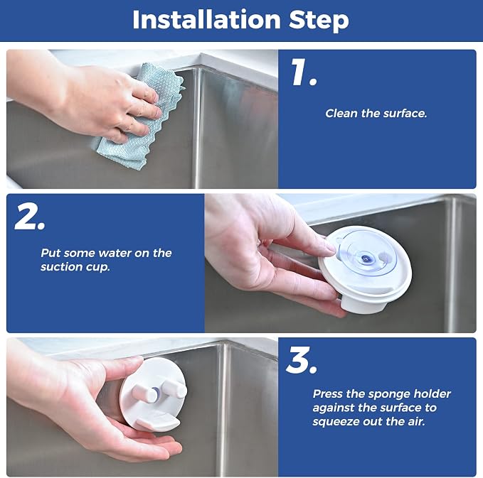 Scrub Sponge Holder for Kitchen Sink - Image 3