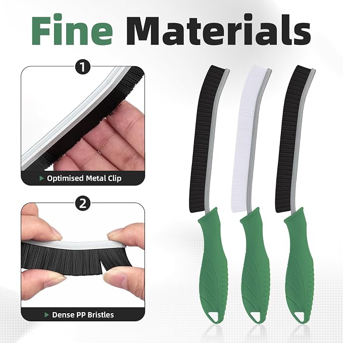 Hard Bristle Crevice Cleaning Brush - Image 4