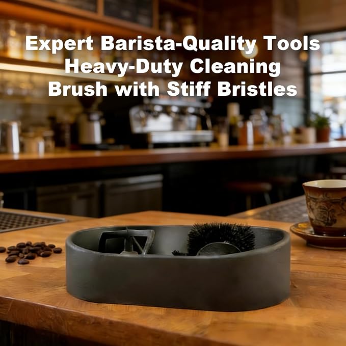 Premium Espresso Clean Holder, Coffee Portafilter Cleaning Kit, Coffee Machine - Image 6