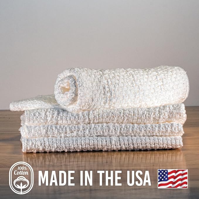 Old Fashion 100% Cotton Dishcloths - Image 5