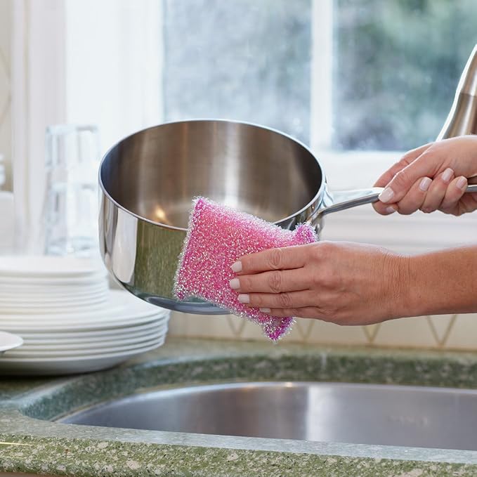 Casabella Sparkle Scrub Sponge, Colors vary - Image 2