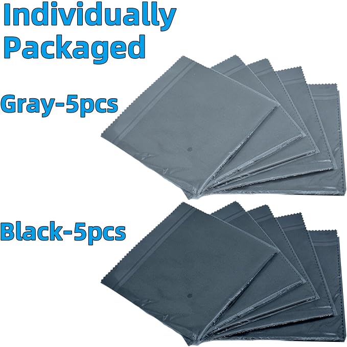10 Pack Microfiber Gun Cleaning Cloth, Reusable Microsuede Cleaning/Polishing - Image 5