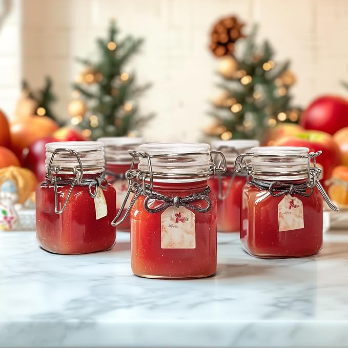 ComSaf 4 oz Glass Jars with Lid, Spice Jars, Small Mason Jar, Canning Jar - Image 5
