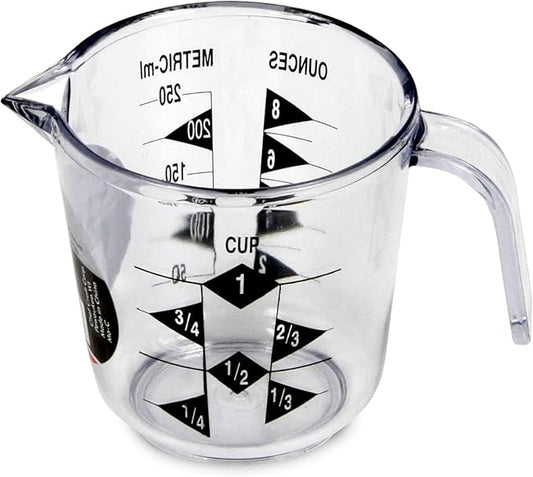 Chef Craft Select Plastic Measuring Cup, 1 Cup Capacity by ChefCraft