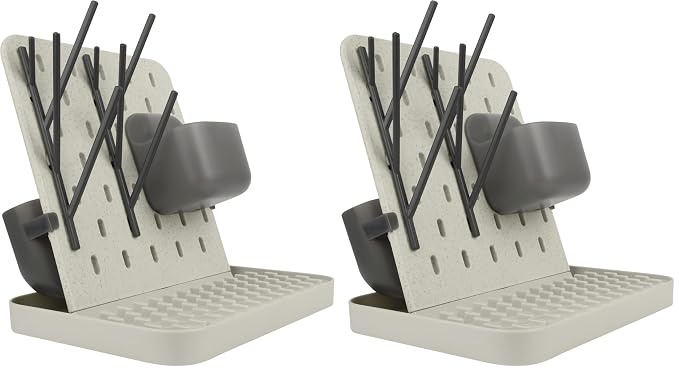 Boon Groove Vertical Baby Bottle Drying Rack by Boon