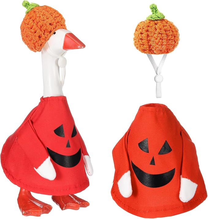 Abbylike Thanksgiving Mini Desk Goose Outfits 7 Inch Magnetic Silly Goose by Abbylike