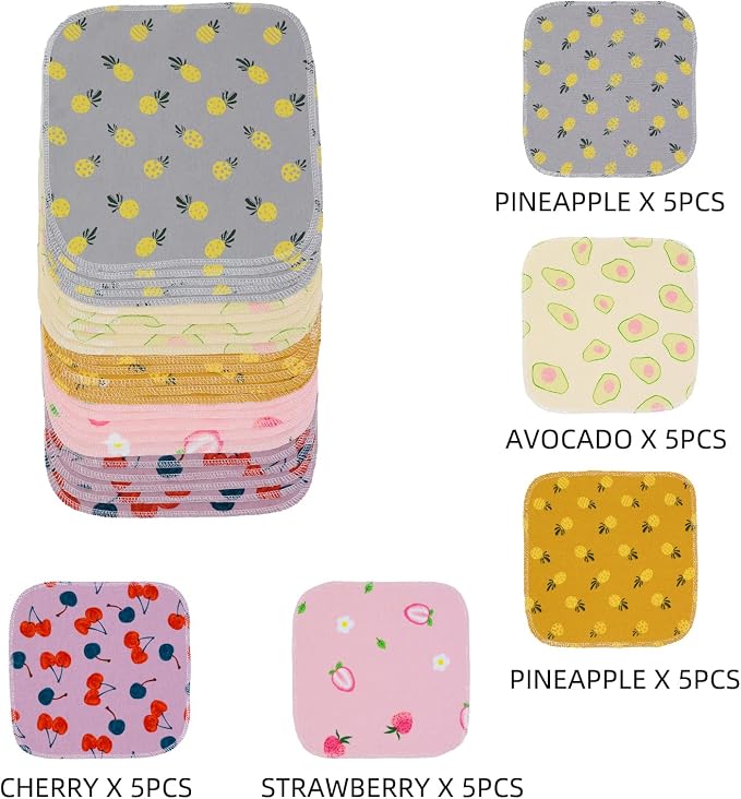 Paperless Towels Roll Washable Cotton Cloth, Reusable Paper Towels - Image 8