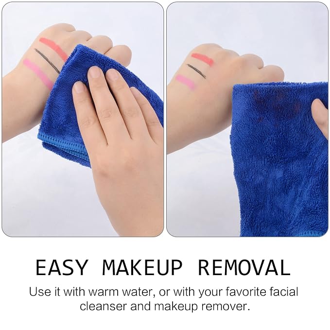 SINLAND Microfiber Facial Cloths Fast Drying Washcloth 12inch x 12inch - Image 8