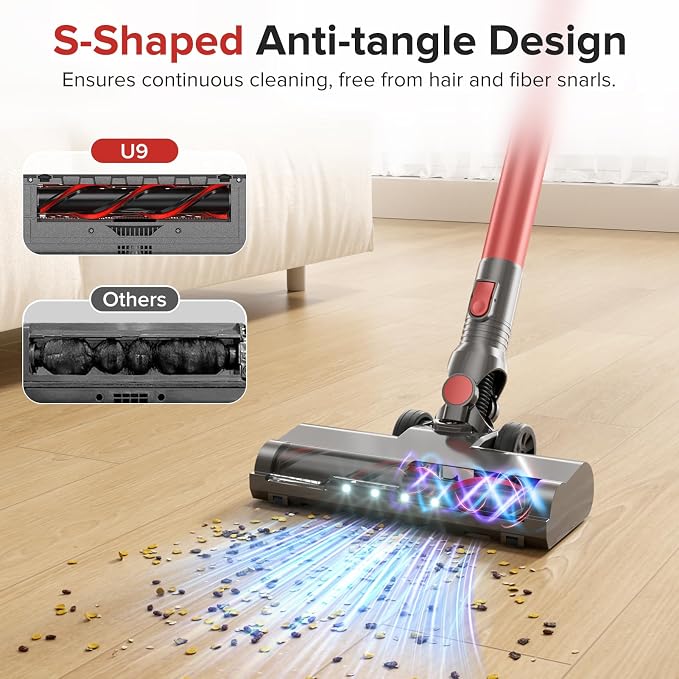 Cordless Vacuum Cleaner with Self-Standing, 40KPA Stick Vacuum Cleaners - Image 3