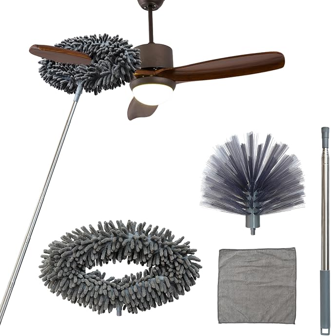 Ceiling Fan Cleaner Duster, Cobweb Duster by HDongany